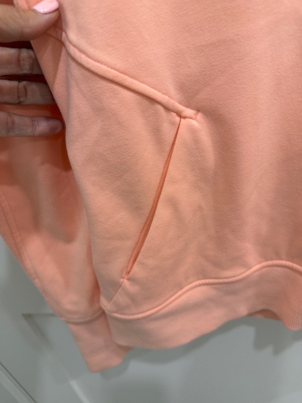 Athleta, triumph Beach Peach Zip-Up Women's hoodie L - Picture 4 of 5